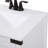 Slayton 24'' Single Bathroom Vanity with Engineered Marble Top-791529344