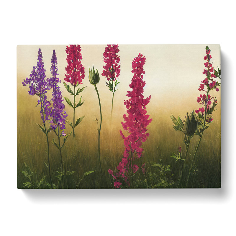 Heavenly Wildflowers Floral - Wrapped Canvas, 35cm H x 50cm W x 3cm D