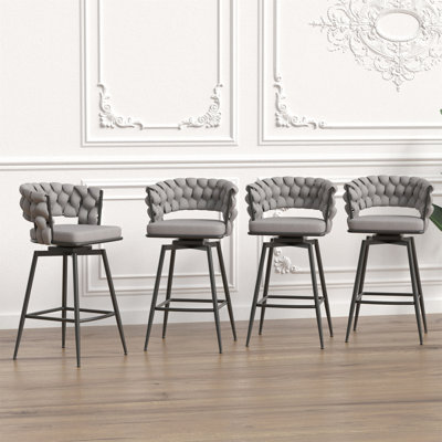 Ensemble de 2 tabourets de bar 28 po
