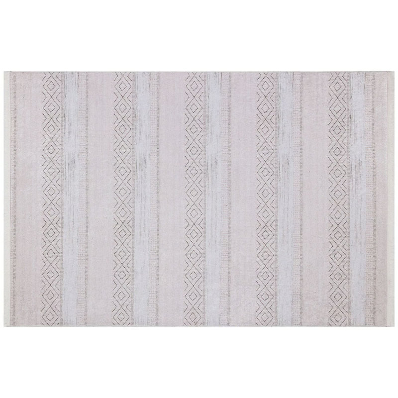 Steffi Cotton Geometric Indoor / Outdoor Rug, Rectangle 3'3" x 6'7"