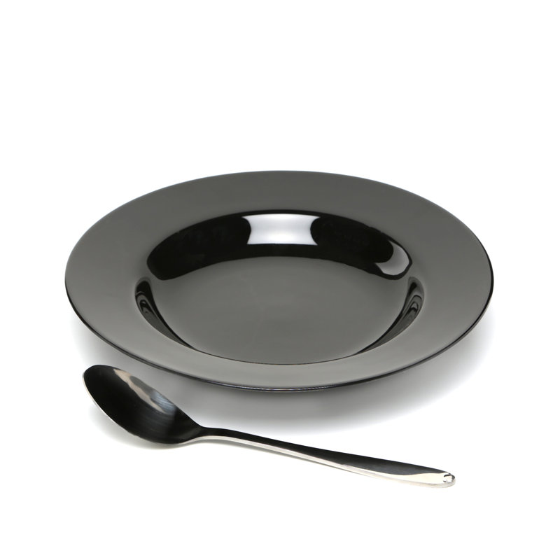 Bol à soupe 12 oz. Black Rim