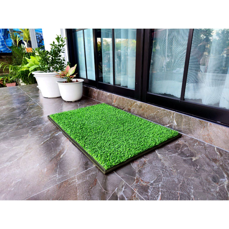  - Tapis Collection Signature - Extérieur, 29" W x 45" L, Vert