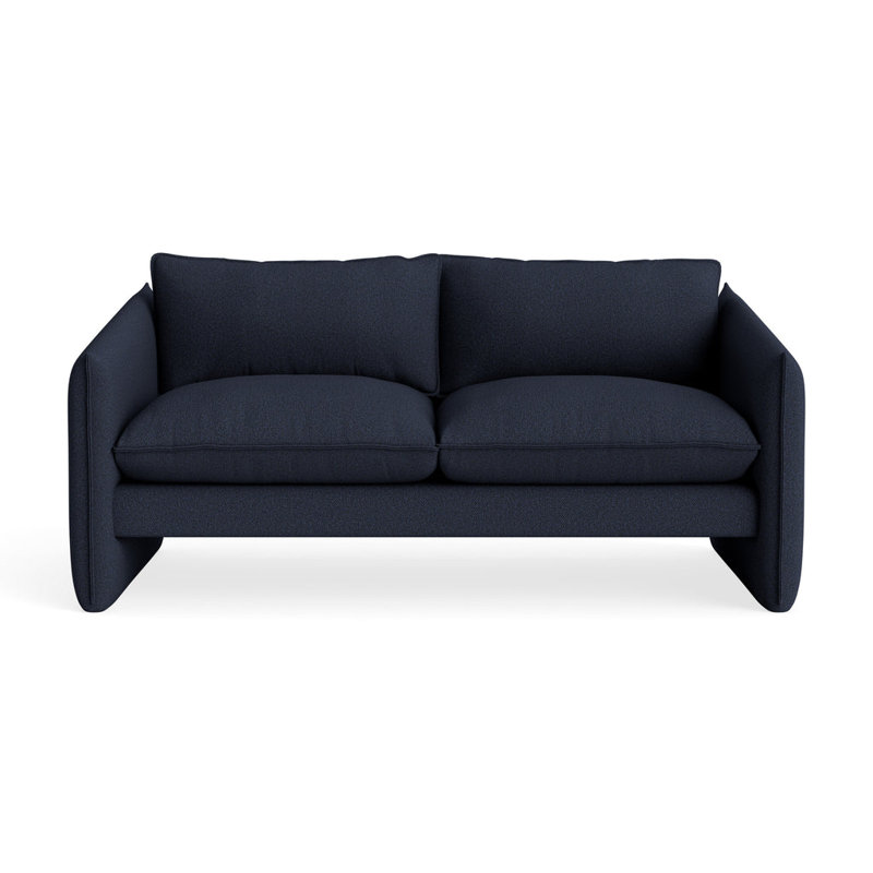 Canapé Softmore, H 34 po x l 74 po x P 40 po, Kvadrat Autumn Navy