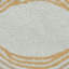 Tapis bleu en laine touffeté à la main Secaucus-30036847