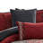  Red/Gray Microfiber Comforter Set-1144430354