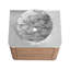 Meuble-lavabo mural 24 po avec lavabo d'art en céramique et porte à fermeture en douceur 24 po-121938591