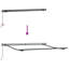 VidaXL 250cm D Retractable Patio Awning-124587520-124587525