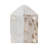 Ivy Bronx Pompano Large Beige And White Marble Pyramid-107086711