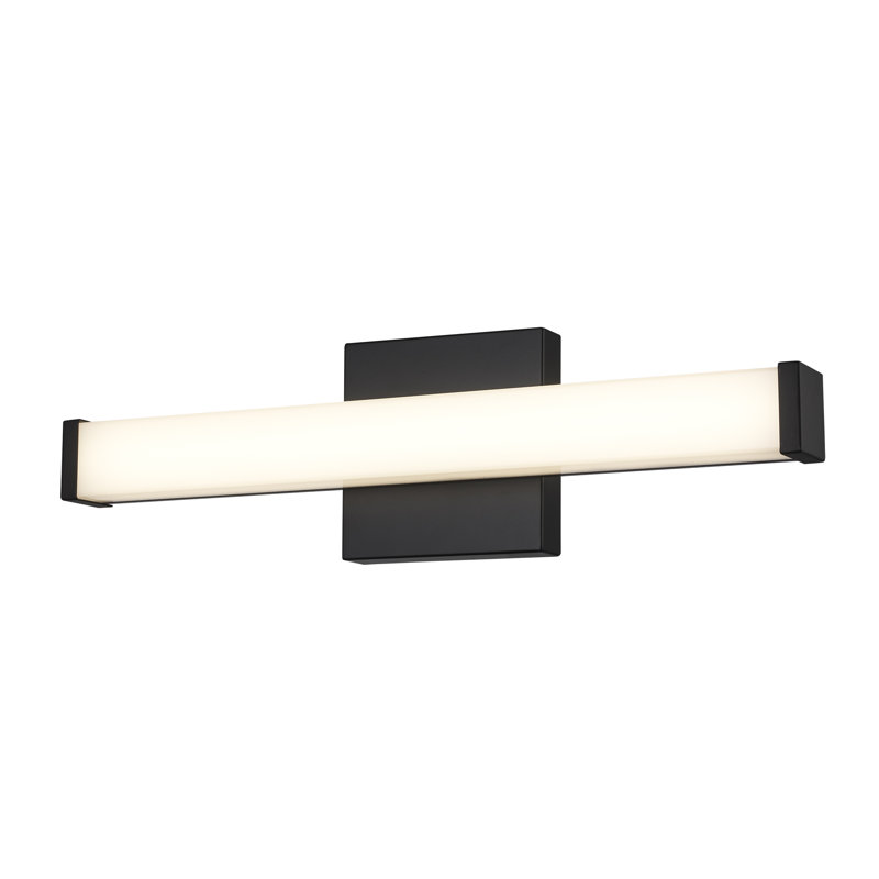Saavy LED Dimmable Vanity Light, Black