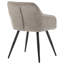Ensemble de 2 chaises rembourrées avec accoudoirs-1704459841