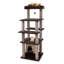 Grand grand arbre à chat multi-niveaux avec tour à chat 58 po-713938295