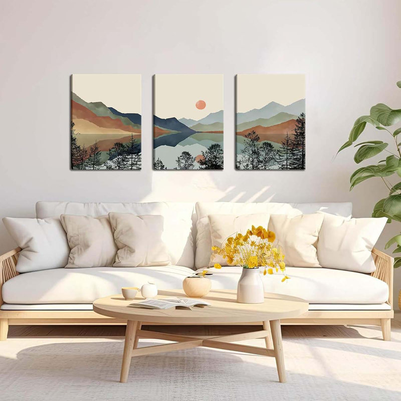 3 Piece Wrapped Canvas Print