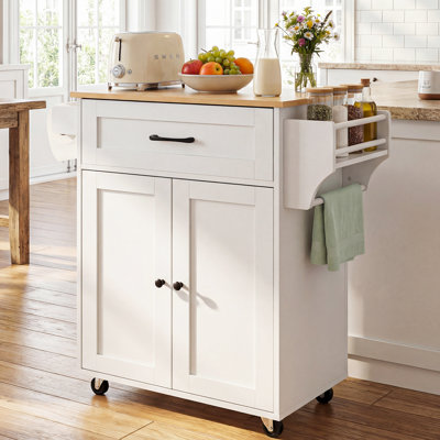 Wood Kitchen Cart