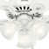 42" Builder 5 - Blade Standard Ceiling Fan with Pull Chain and Light Kit Included