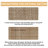 59-Inch Rattan Dresser With Six Drawers, Natural Woven Storage Cabinet For Bedroom And Living Spaces.-2013578404