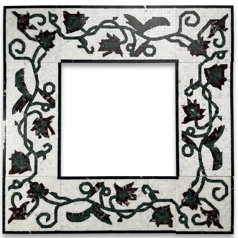 8" x 16" Marble Mosaic Wall & Floor Tile