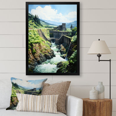 Dam Dampress Heights Pointillism II - Dams Wall Decor
