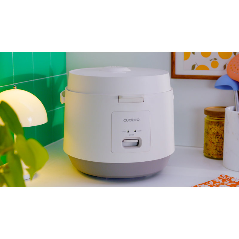 Cuiseur à riz de base 10 cuillères à cuire non cuit / 20 tasses, chaudière avec réchaud antiadhésif intérieur CUCKoo