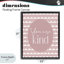 Cadre flottant rose You You Kind Kind, design par Christine Simpson Art-1108723991-1108723989