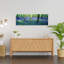 "Bluebells In A Forest", Charfield, Gloucestershire, Angleterre, paysage abstrait de forêt contemporaine, art mural-1262084841