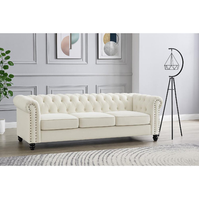 Velvet Sofa, 3