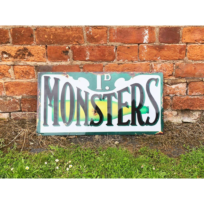 Kanella Monsters 24 1 Piece Wall Art, 15cm H x 30cm W