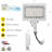 LED Flood Light 30W 4200 Lumens Outdoor Adjustable Knuckle Mount Security Light  3CCT-98798833