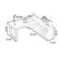 Bureau en L en bois massif avec 1 tiroir Burlywood-1515020253-1515020255