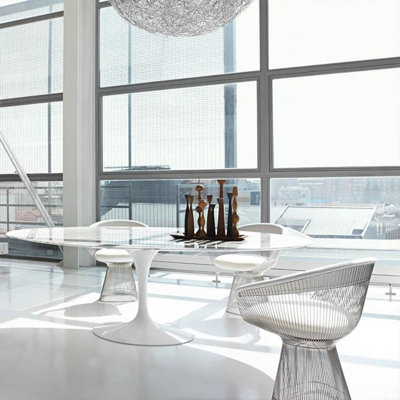 Lunara Oval Tulip Dining Table
