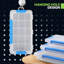 Ensemble de boîtes de rangement en plastique transparent 3 pièces avec compartiments ajustables 9/15/24 et séparateurs amovibles - Organisateur de bijoux et d'outils