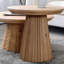 Ensemble de tables basses Modern Modern Burlywood