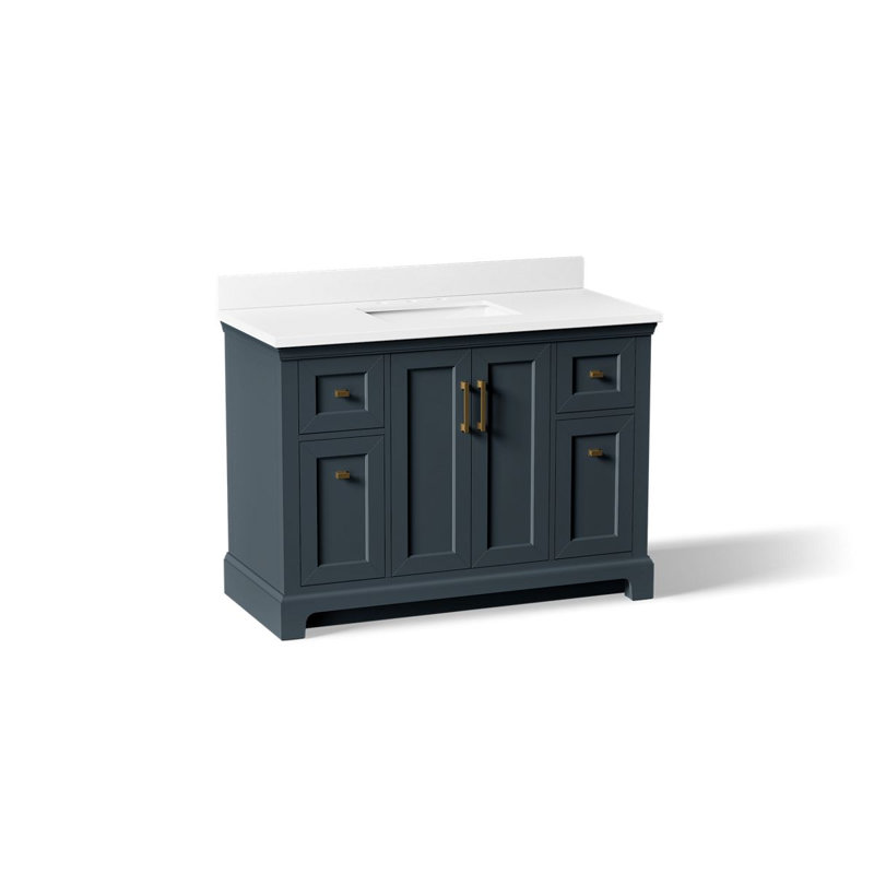 49.02 in. Single Vanity, Tidal Blue