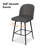 Kanasha 26.9" Swivel Counter Height Bar Stools-734594570-687072845