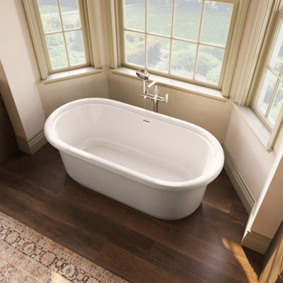Baignoire autoportante Claude 65-3 / 4 "X 33-1 / 2" Claude