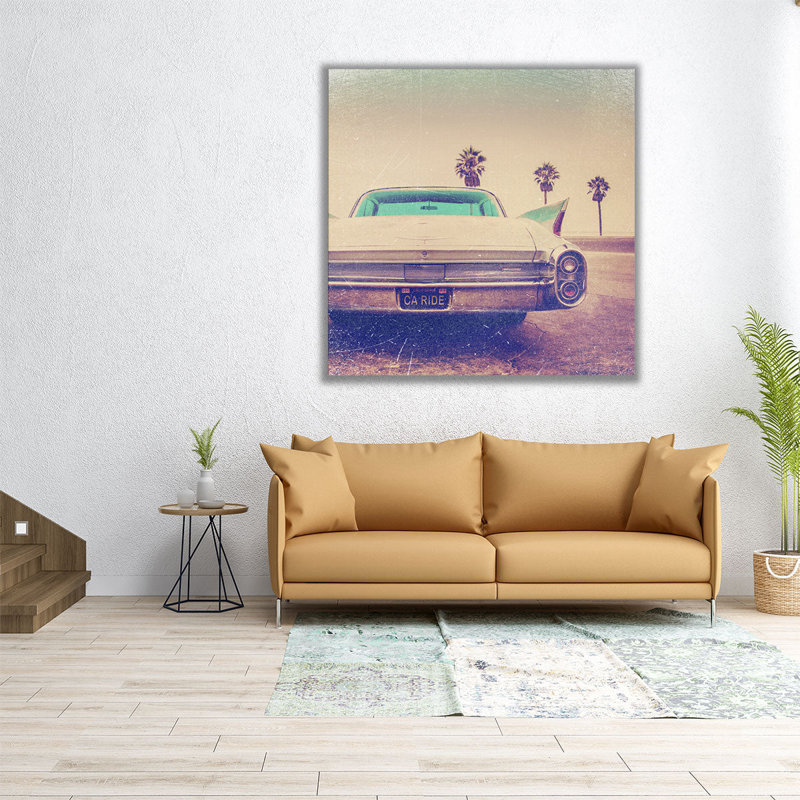 «Vintage Ride I», reproduction d'art sur toile, H 12 po x l 12 po