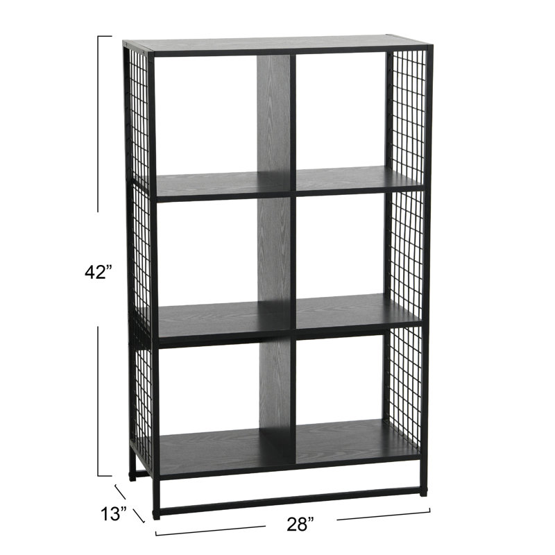Linco Bookcase, Black Oak