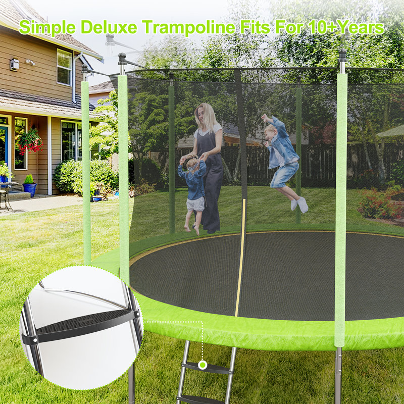Trampoline, Vert