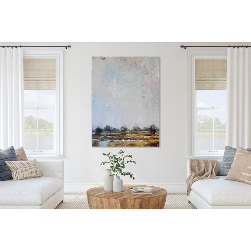 «Shem Creek» par John Beard - reproduction d'artiste sur toile, H 60 po x l 40po x P 1,5 po