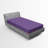 Microfiber Floral Fitted Sheet-89084433-41711801