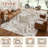 Abstract Modern Boho Area Rug Non-Shedding Low-Pile Carpet for Living Room, Bedroom, or Office-129165574