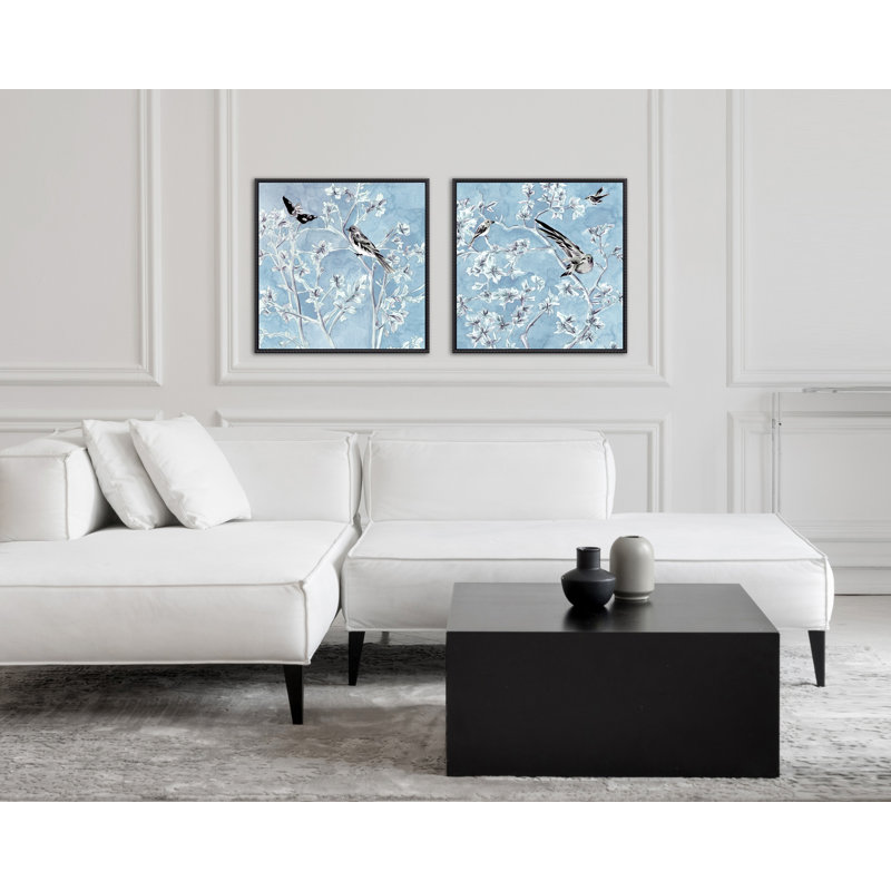 «Minted Serenity I», art mural sur toile