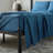 King 90gsm Bamboo Sheet Set - Blue
