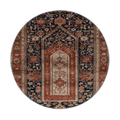Tapis turc intérieur et extérieur brun