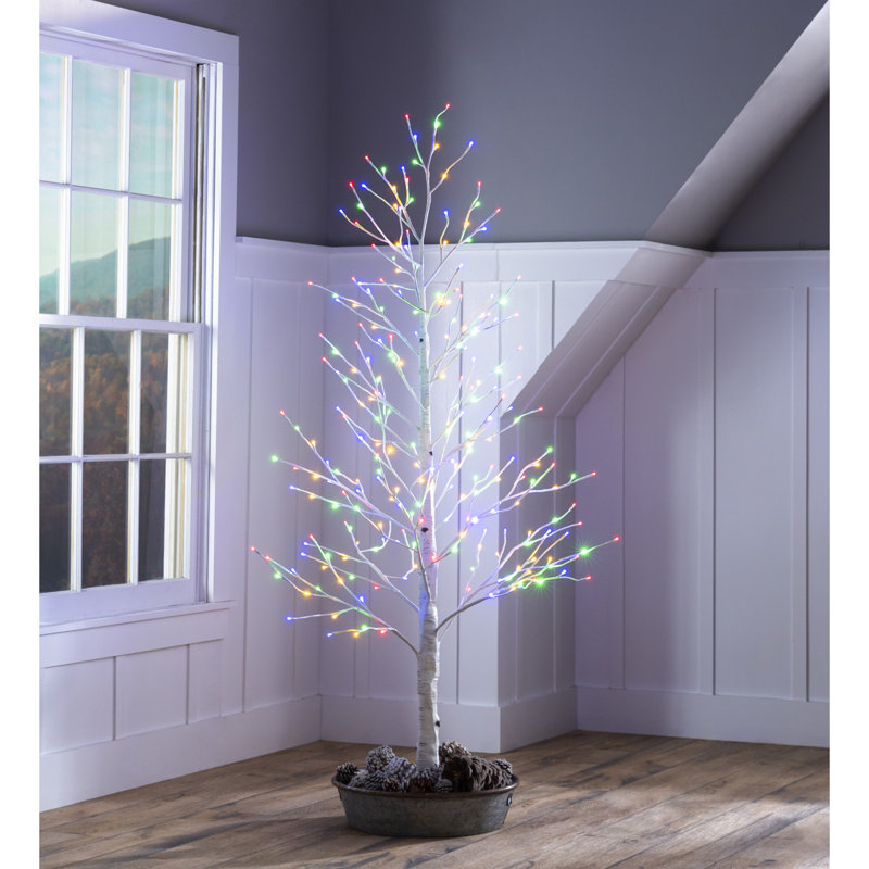 Birch 256 Light Lighted Tree & Branches, 7'