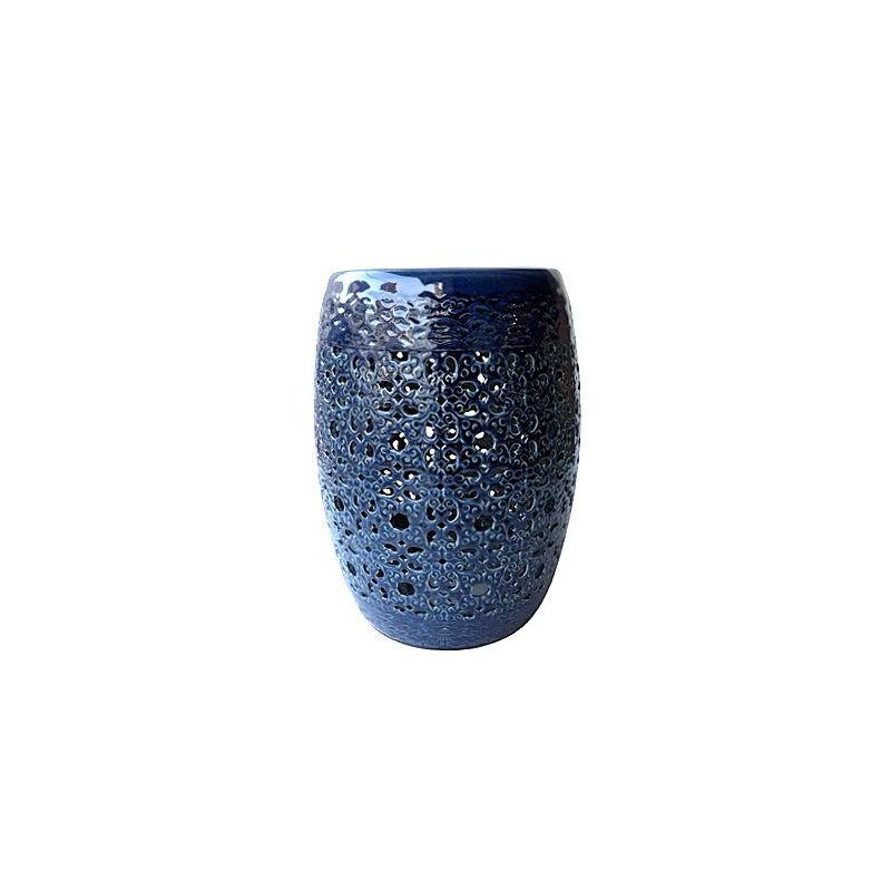 Clark Garden Stool, Blue
