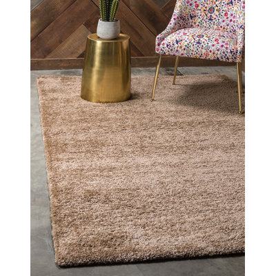 Tapis brun Carrie