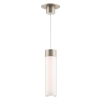 Twist-N-Lite Dimmable LED Adjustable Height Cylinder Pendant - 5 Selectable Color Temperatures