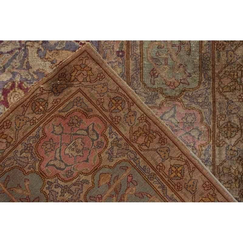 One-of-a-Kind 4'5" x 6'2" Hand Knotted Area Rug