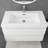 36'' Single Bathroom Vanity with Resin Top-494276974