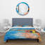 Ensemble de housse de couette style nautique et côtier «Lighthouse In Evening Glow By The Shore»-66389517